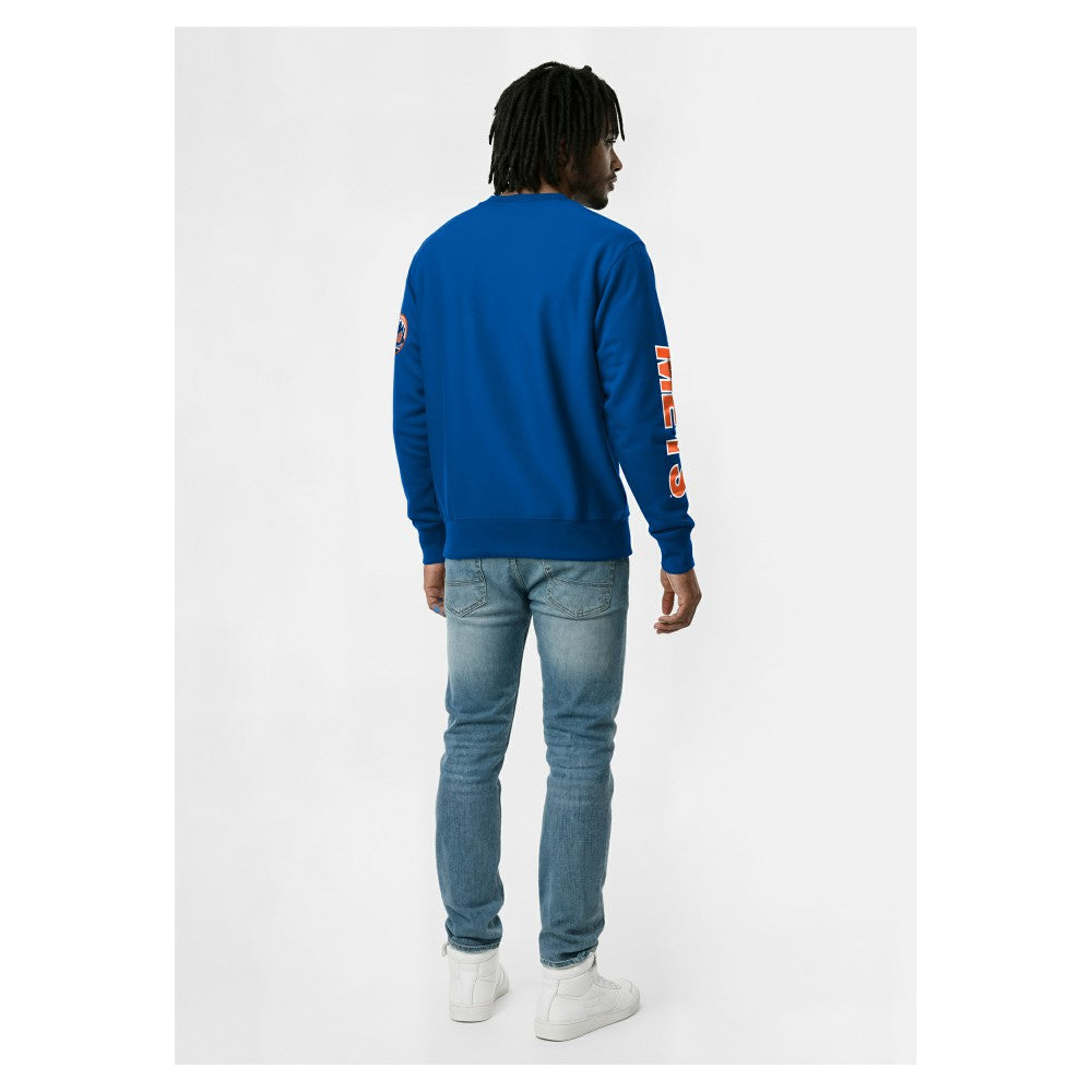 New York Mets Champion Reverse Weave Chenille Sweatshirt - MLB Sweatshirts