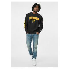 Pittsburgh Pirates Champion Reverse Weave Chenille Sweatshirt - MLB Sweatshirts