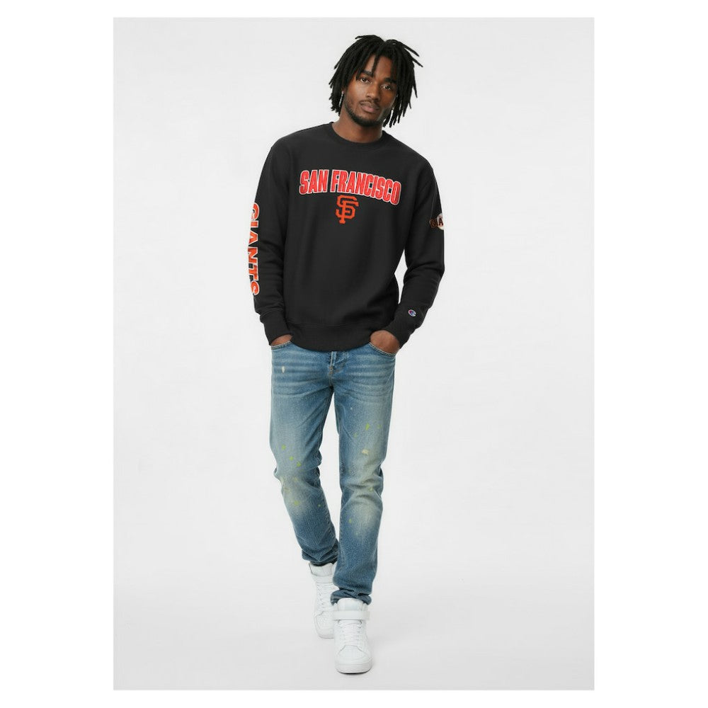 San Francisco Giants Champion Reverse Weave Chenille Sweatshirt - MLB Sweatshirts