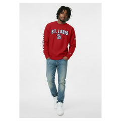 St. Louis Cardinals Champion Reverse Weave Chenille Sweatshirt - MLB Sweatshirts