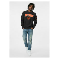 Baltimore Orioles Champion Reverse Weave Chenille Sweatshirt - MLB Sweatshirts