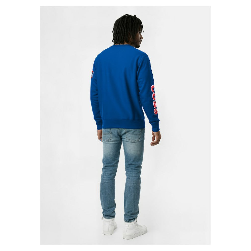 Chicago Cubs Champion Reverse Weave Chenille Sweatshirt - MLB Sweatshirts