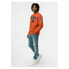 Detroit Tigers Champion Reverse Weave Chenille Sweatshirt - MLB Sweatshirts
