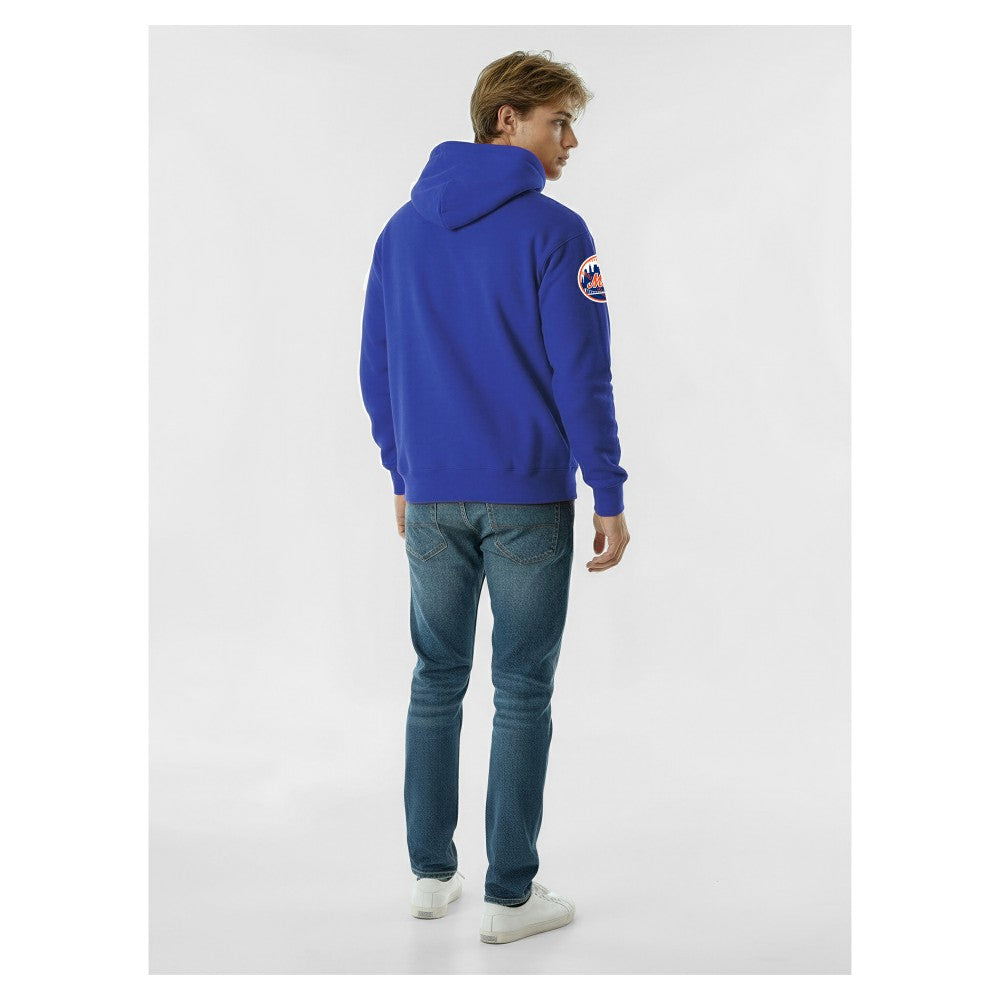 New York Mets Champion Reverse Weave Chenille Hoodie - MLB Hoodies
