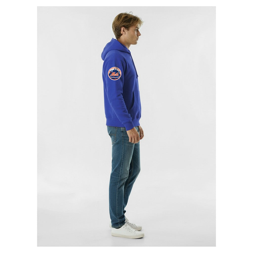 New York Mets Champion Reverse Weave Chenille Hoodie - MLB Hoodies