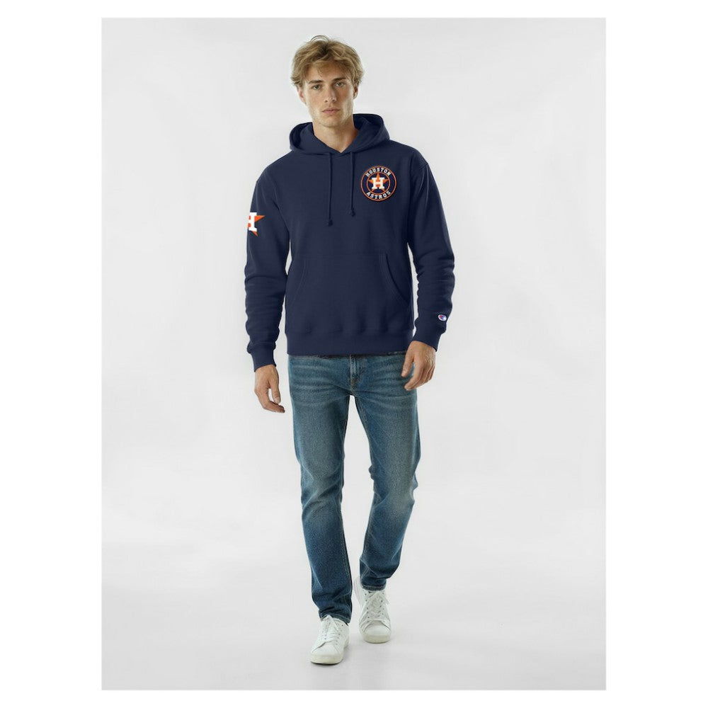 Houston Astros Champion Reverse Weave Chenille Hoodie - MLB Hoodies