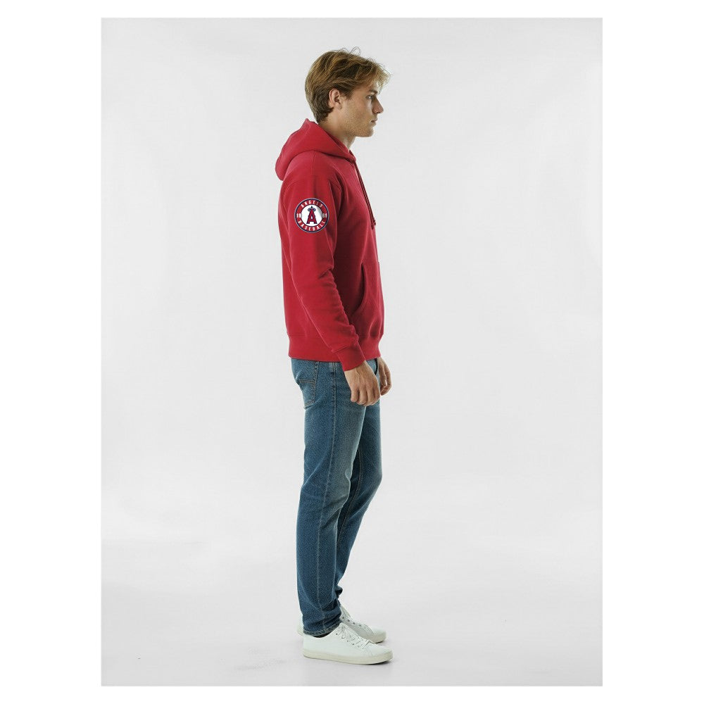 Los Angeles Angels Champion Reverse Weave Chenille Hoodie - MLB Hoodies