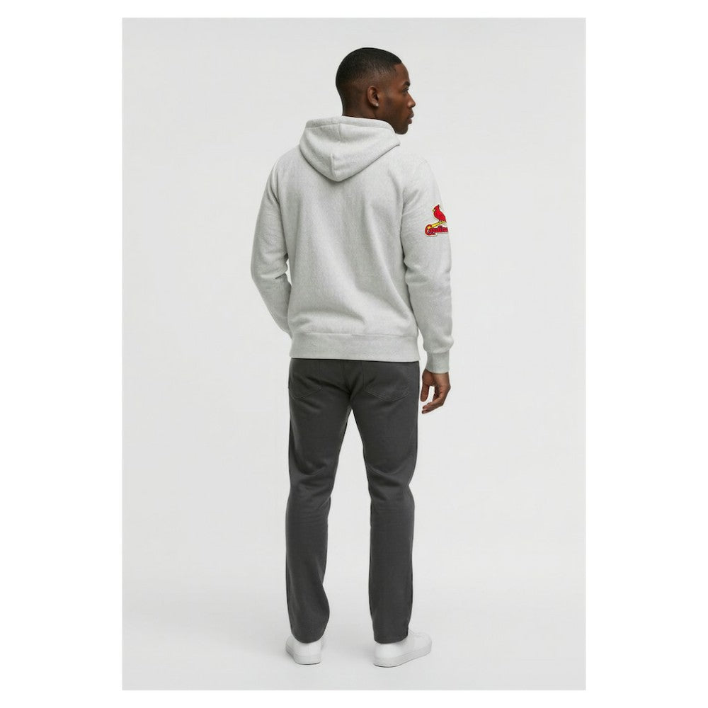 St. Louis Cardinals Champion Reverse Weave Chenille Full-Zip Hoodie - MLB Hoodies