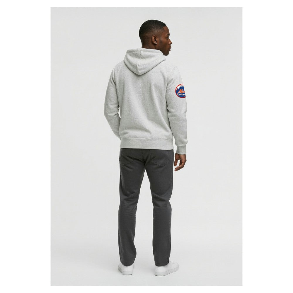 New York Mets Champion Reverse Weave Chenille Full-Zip Hoodie - MLB Hoodies
