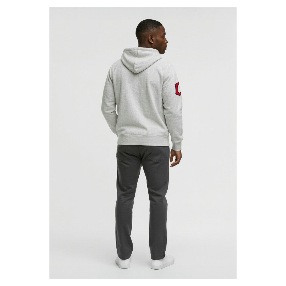 Cleveland Guardians Champion Reverse Weave Chenille Full-Zip Hoodie - MLB Hoodies