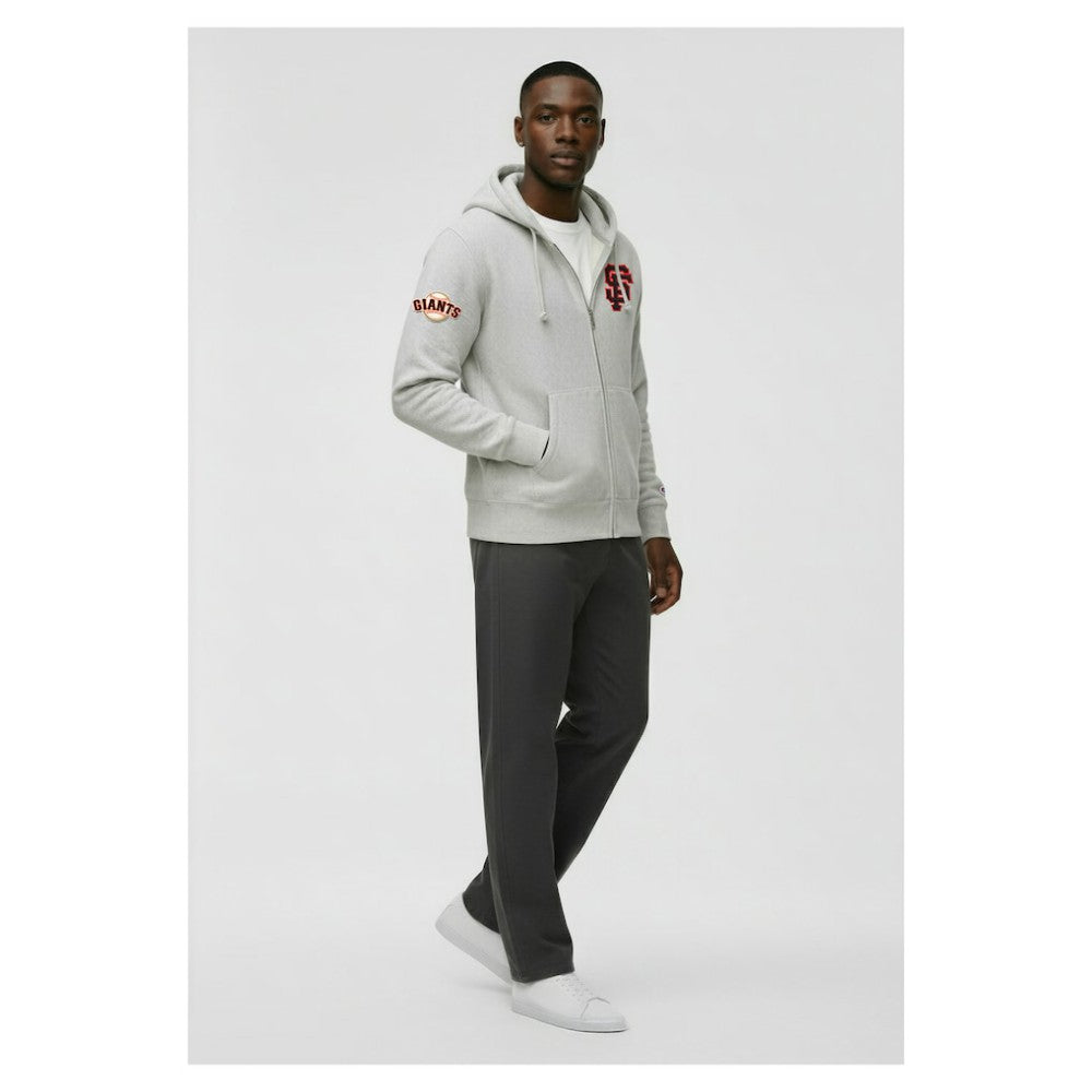 San Francisco Giants Champion Reverse Weave Chenille Full-Zip Hoodie - MLB Hoodies