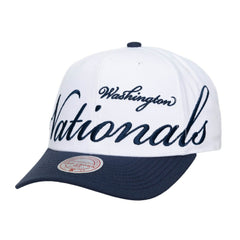 Washington Nationals Mitchell & Ness Unisex XL Script Pro Crown Adjustable Hat - MLB Hats