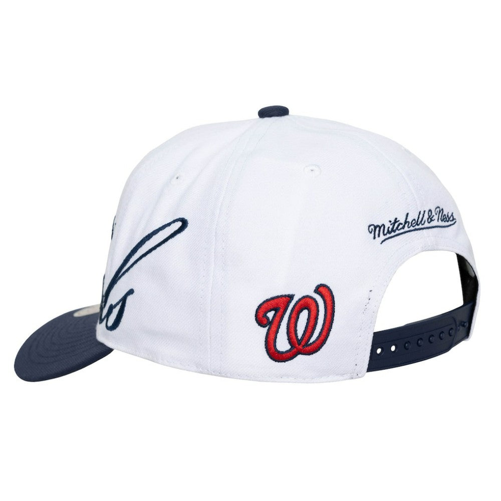 Washington Nationals Mitchell & Ness Unisex XL Script Pro Crown Adjustable Hat - MLB Hats