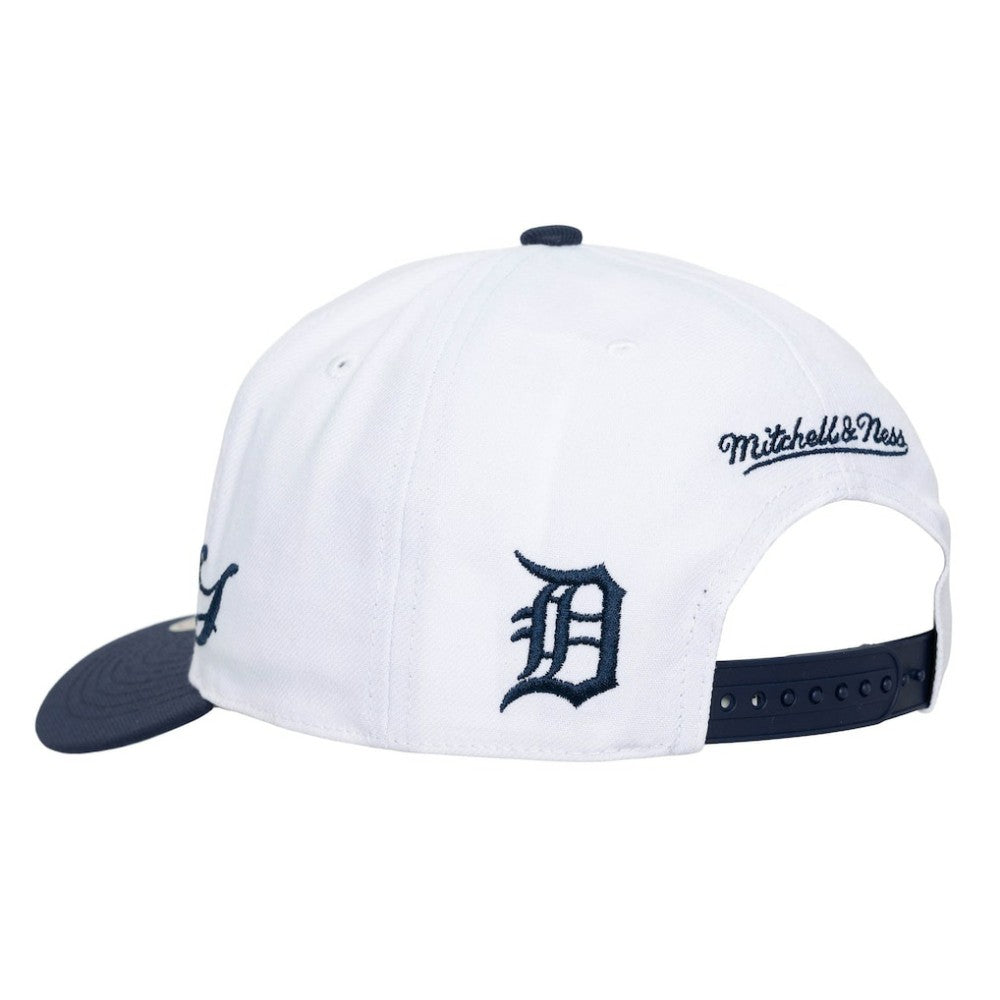 Detroit Tigers Mitchell & Ness Unisex XL Script Pro Crown Snapback Hat - MLB Hats