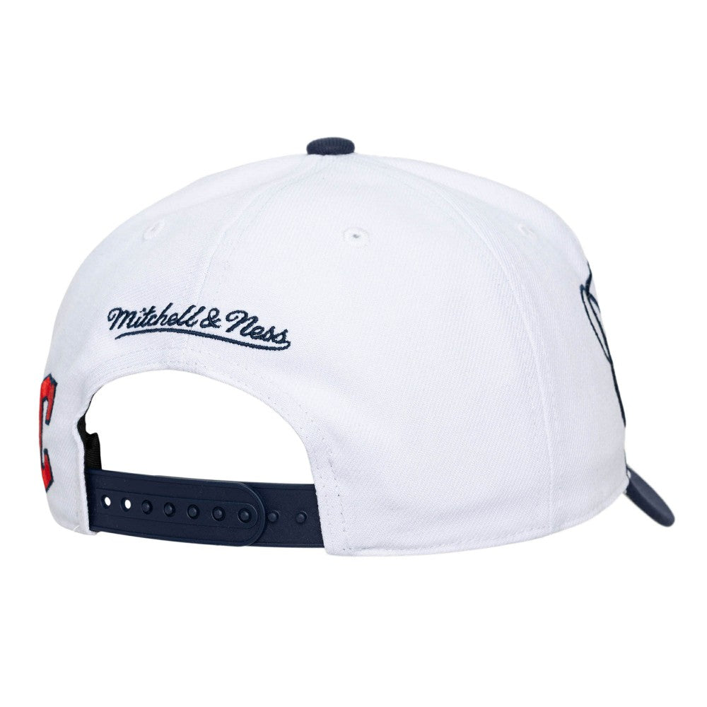 Cleveland Guardians Mitchell & Ness Unisex XL Script Pro Crown Snapback Hat - MLB Hats