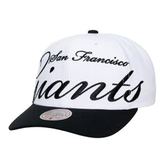 San Francisco Giants Mitchell & Ness Unisex XL Script Pro Crown Adjustable Hat - MLB Hats
