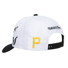 Pittsburgh Pirates Mitchell & Ness Unisex XL Script Pro Crown Adjustable Hat - MLB Hats