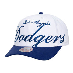 Los Angeles Dodgers Mitchell & Ness Unisex XL Script Pro Crown Snapback Hat - MLB Hats