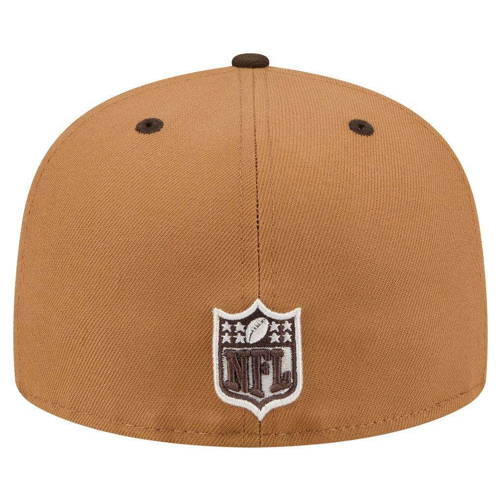 Baltimore Ravens Two-Tone Walnut 59FIFTY Fitted Hat | NFL Sale