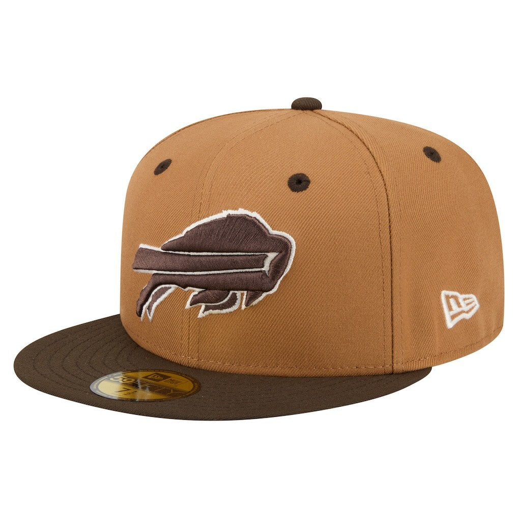 Buffalo Bills Two-Tone Walnut 59FIFTY Fitted Hat | NFL New