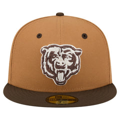 Chicago Bears Two-Tone Walnut 59FIFTY Fitted Hat | NFL On sale