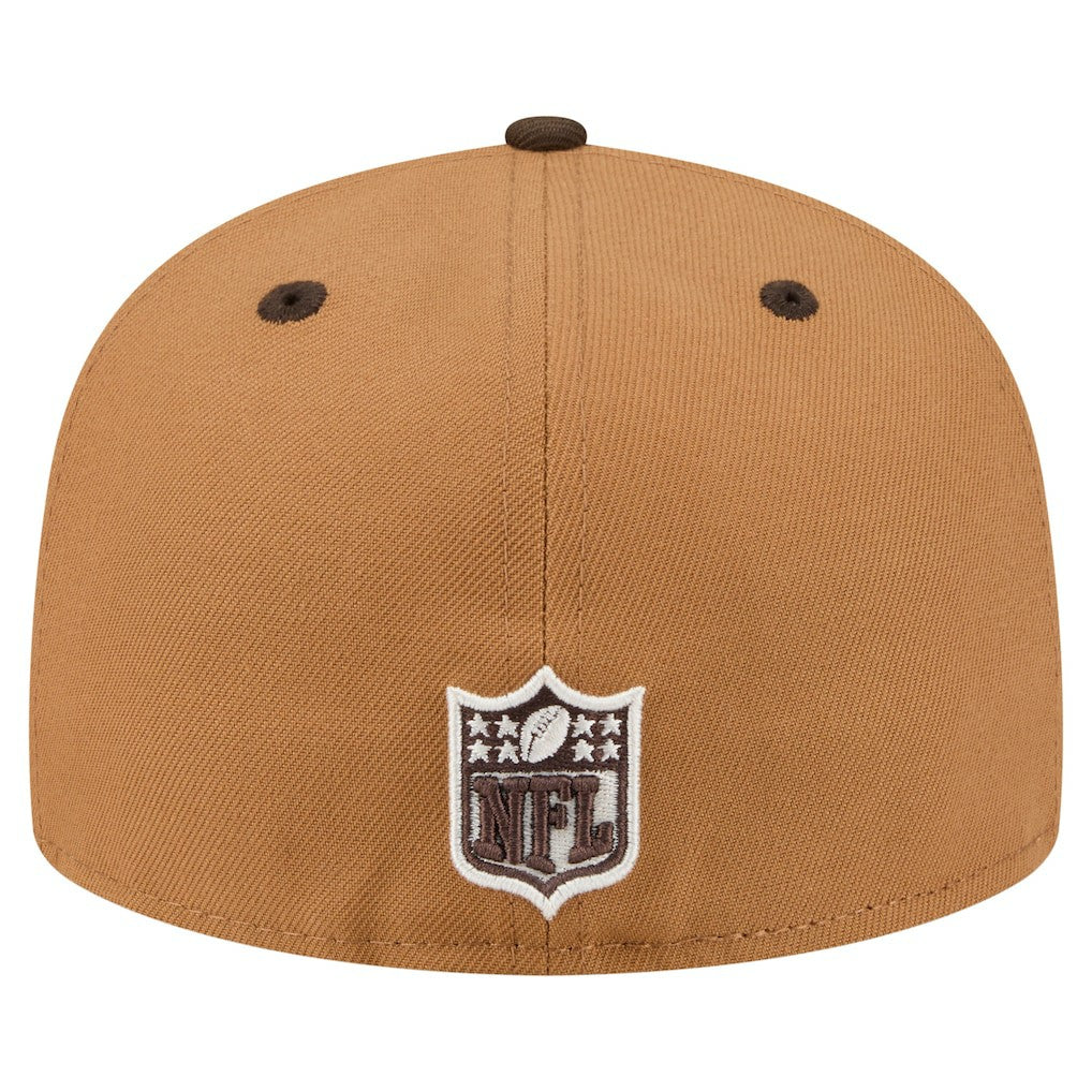 Chicago Bears Two-Tone Walnut 59FIFTY Fitted Hat | NFL On sale