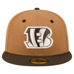 Cincinnati Bengals Two-Tone Walnut 59FIFTY Fitted Hat | NFL On sale