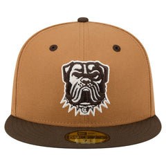 Cleveland Browns Two-Tone Walnut 59FIFTY Fitted Hat | NFL Hot