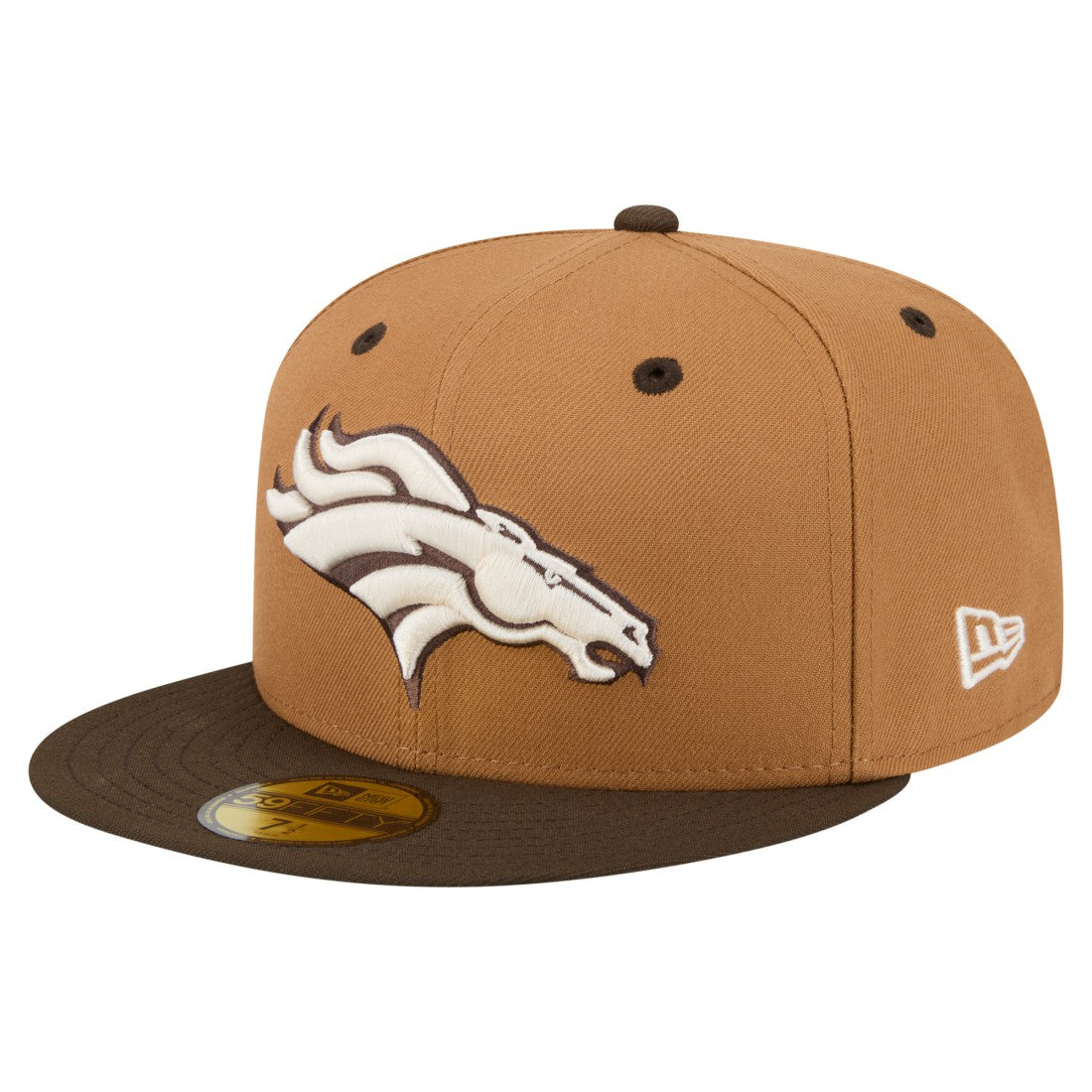Denver Broncos Two-Tone Walnut 59FIFTY Fitted Hat | NFL New