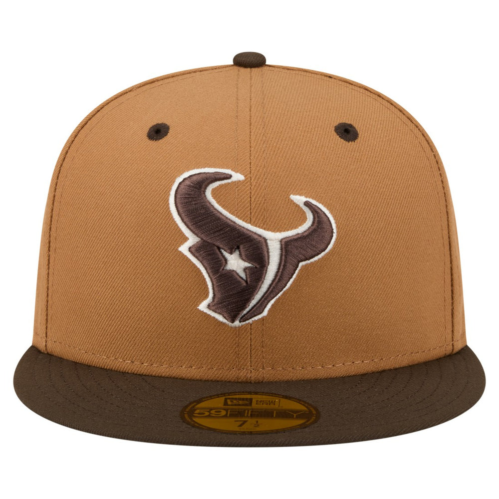 Houston Texans Two-Tone Walnut 59FIFTY Fitted Hat | NFL Near me