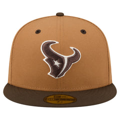 Houston Texans Two-Tone Walnut 59FIFTY Fitted Hat | NFL Near me