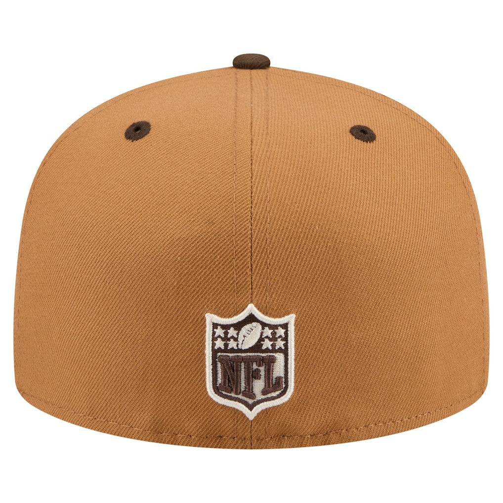 Indianapolis Colts Two-Tone Walnut 59FIFTY Fitted Hat | NFL Outlet