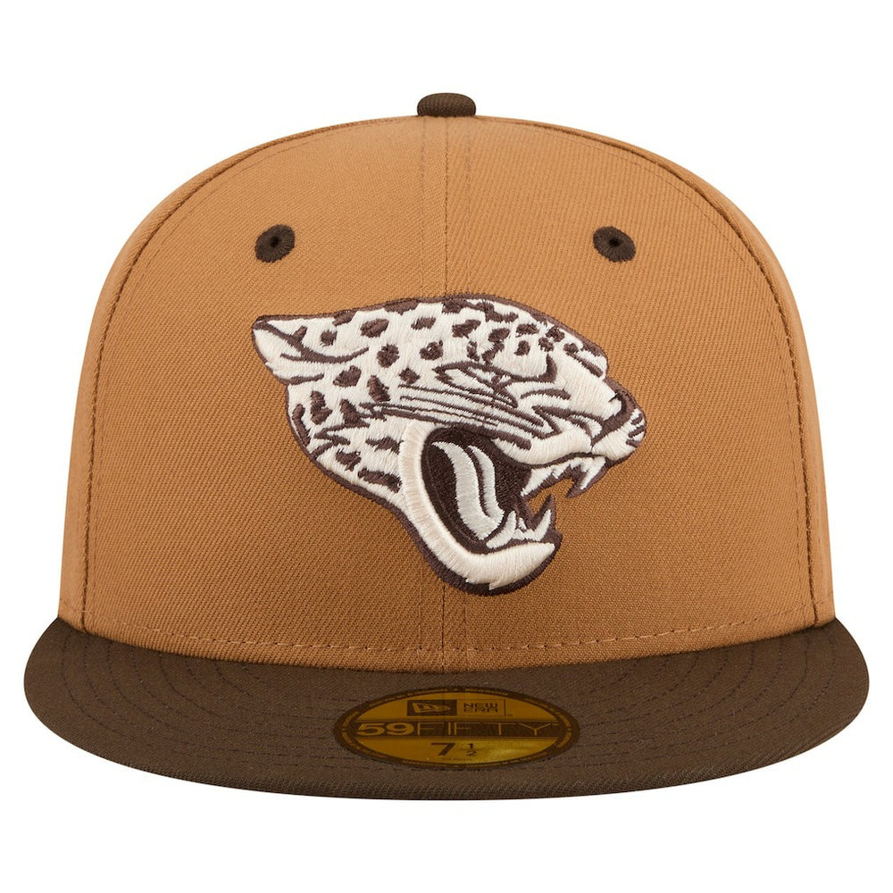 Jacksonville Jaguars Two-Tone Walnut 59FIFTY Fitted Hat | NFL Online