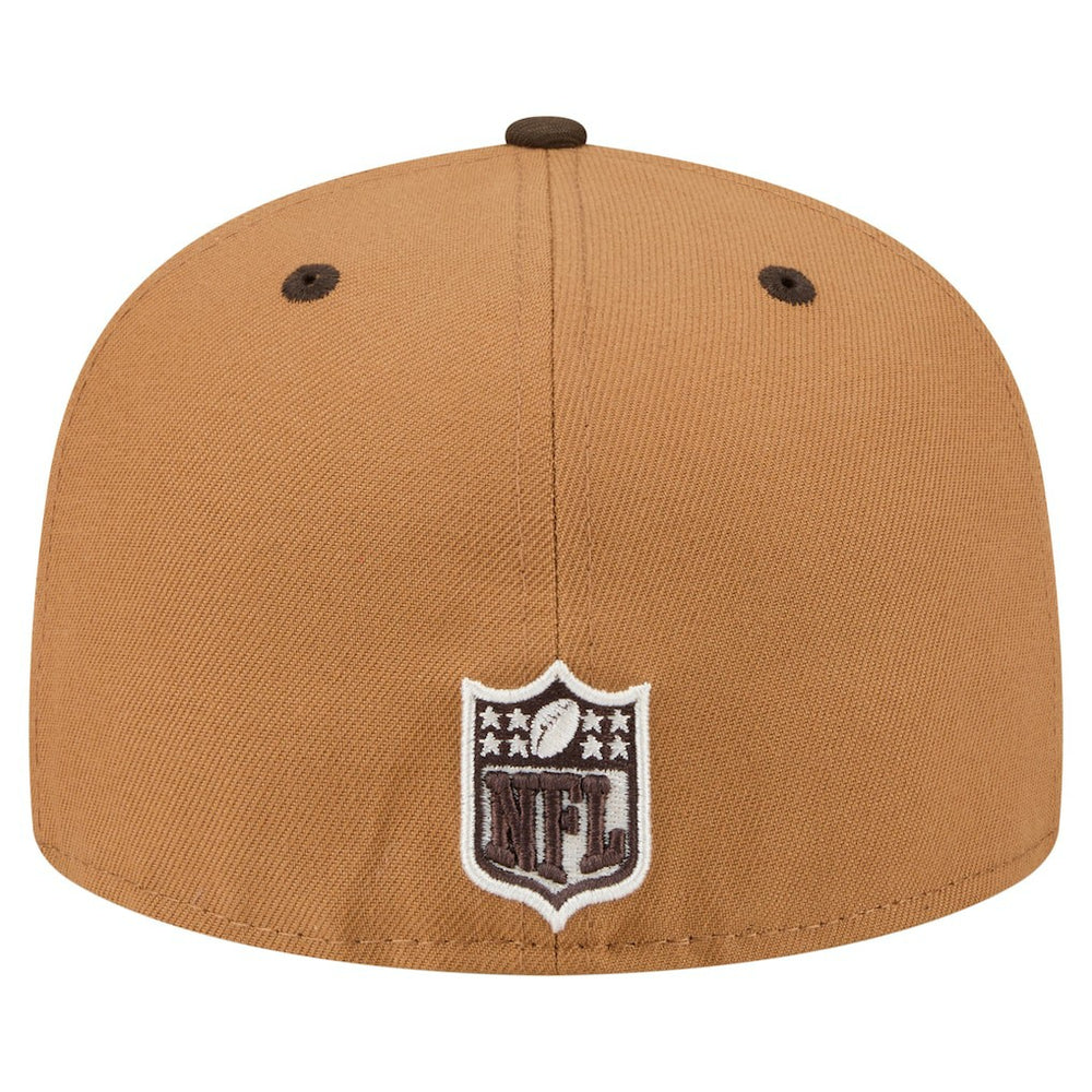 Kansas City Chiefs Two-Tone Walnut 59FIFTY Fitted Hat | NFL Sale