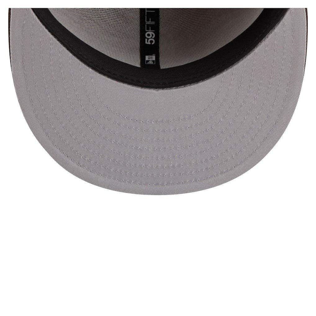 Minnesota Vikings Two-Tone Walnut 59FIFTY Fitted Hat | NFL Hot