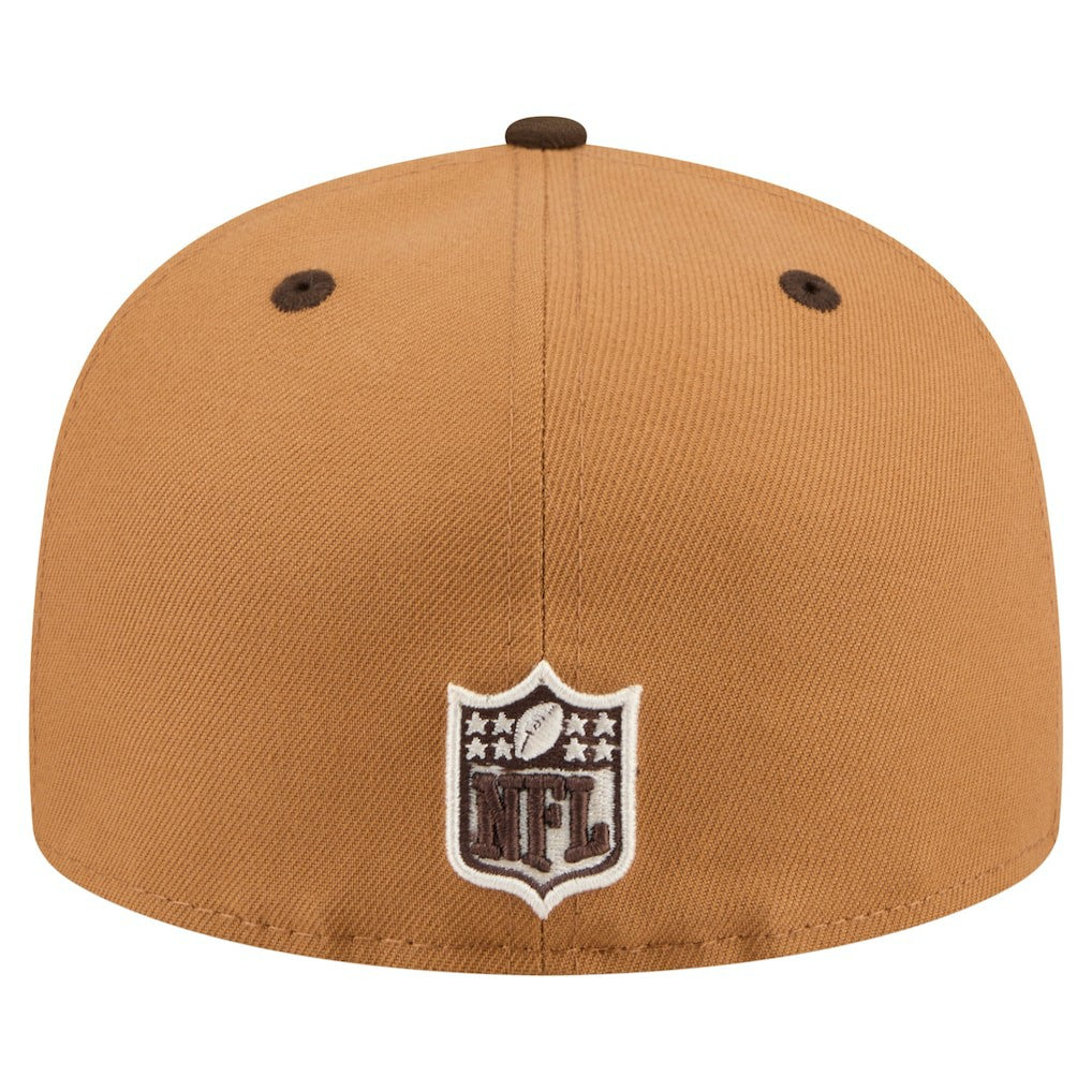 New Orleans Saints Two-Tone Walnut 59FIFTY Fitted Hat | NFL Near me