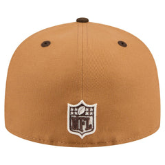 New Orleans Saints Two-Tone Walnut 59FIFTY Fitted Hat | NFL Near me