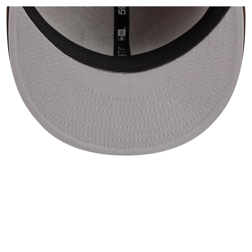 New York Giants Two-Tone Walnut 59FIFTY Fitted Hat | NFL Discount