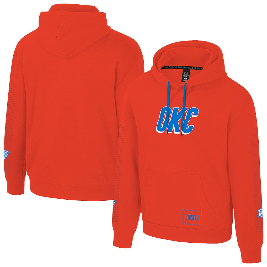 Orange Oklahoma City Thunder Stadium Essentials Unisex NBA Legends City Star Fleece Hoodie | NBA