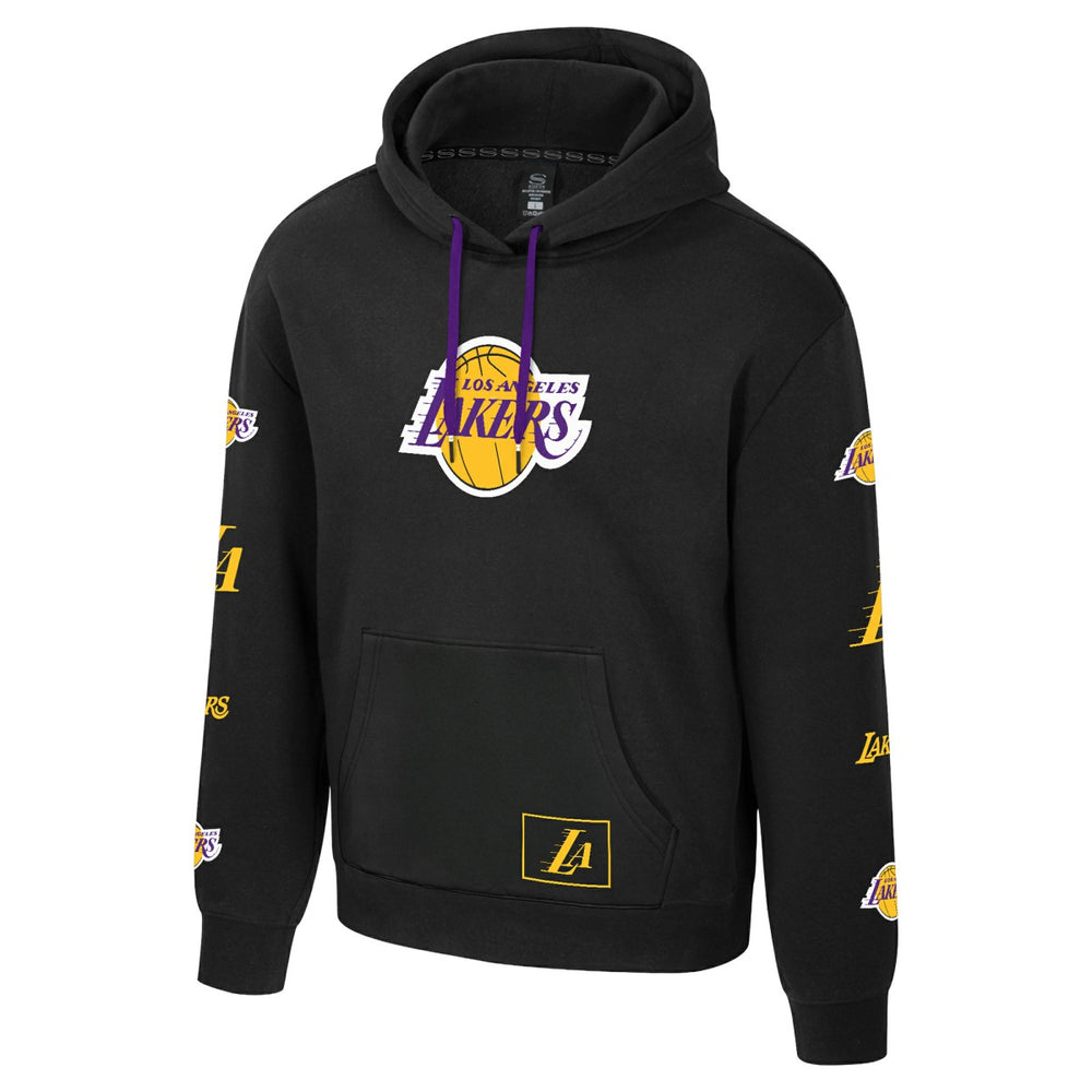 Black Los Angeles Lakers Stadium Essentials Unisex NBA Legends City Star Fleece Hoodie | NBA