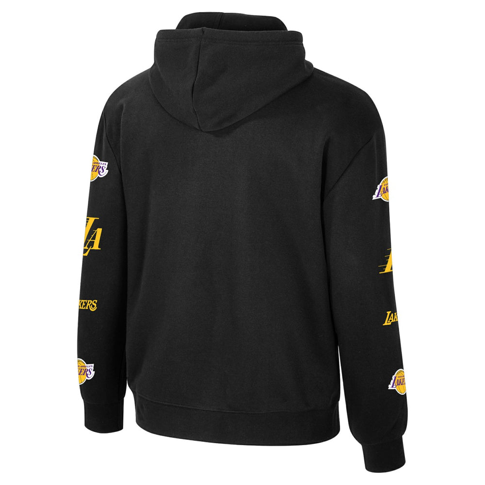Black Los Angeles Lakers Stadium Essentials Unisex NBA Legends City Star Fleece Hoodie | NBA