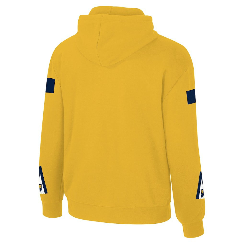 Gold Indiana Pacers Stadium Essentials Unisex NBA Legends City Star Fleece Hoodie | NBA