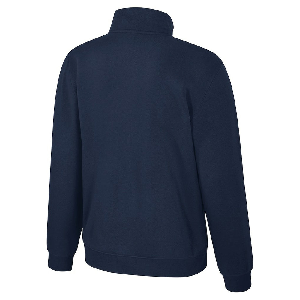 Navy Oklahoma City Thunder Stadium Essentials Unisex First Team Trainer Quarter-Zip Pullover | NBA