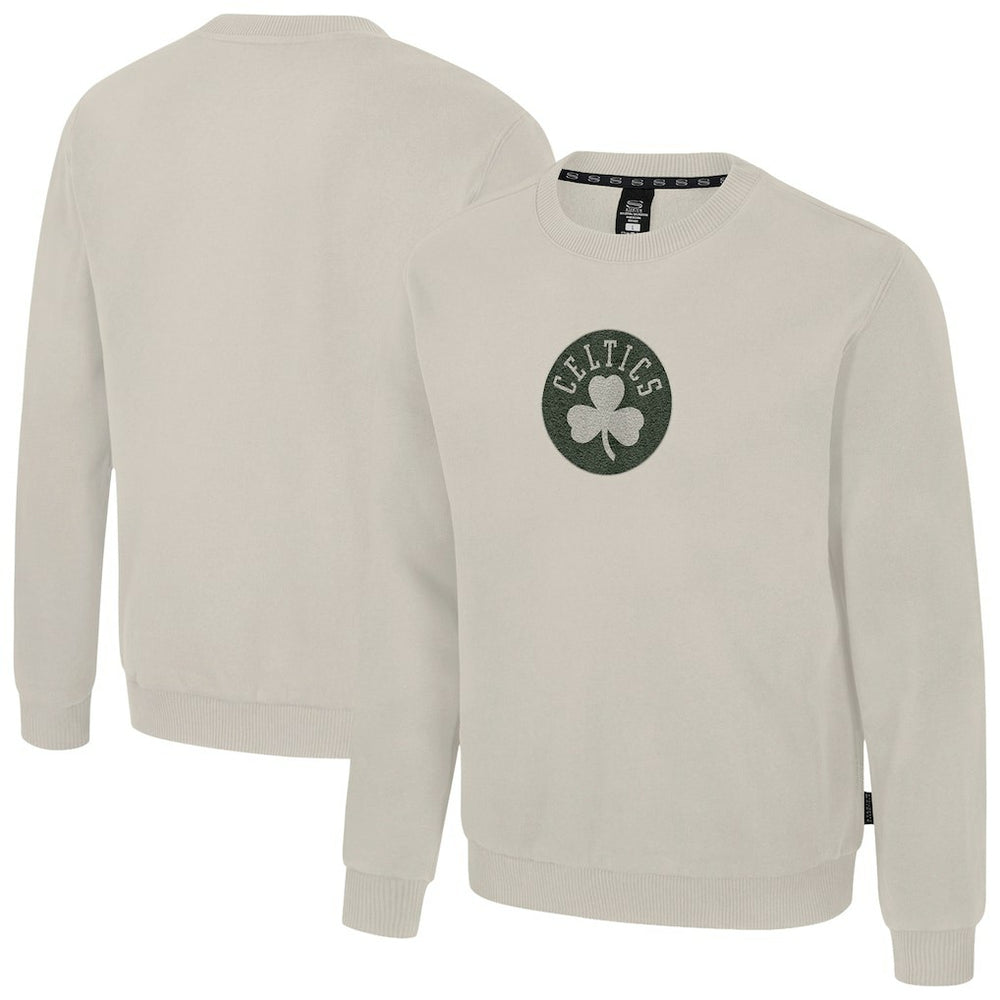 Natural Boston Celtics Stadium Essentials Unisex Rivalry Club Level Fleece Sweatshirt | NBA