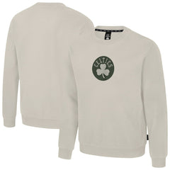 Natural Boston Celtics Stadium Essentials Unisex Rivalry Club Level Fleece Sweatshirt | NBA
