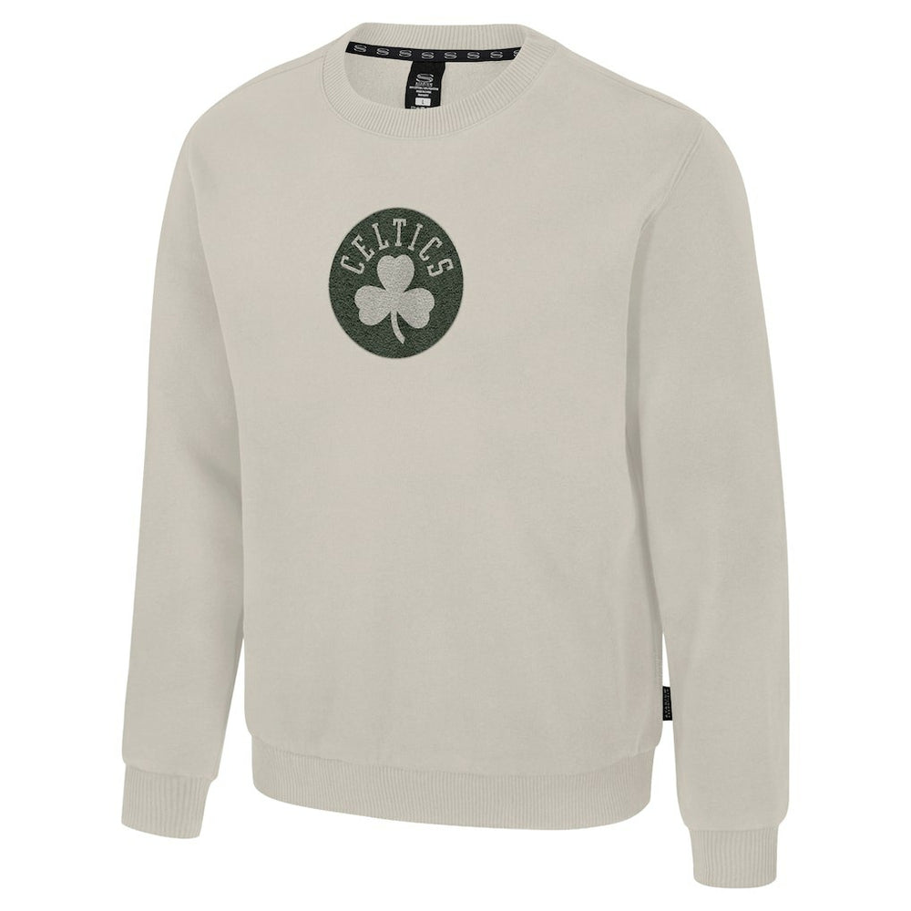 Natural Boston Celtics Stadium Essentials Unisex Rivalry Club Level Fleece Sweatshirt | NBA