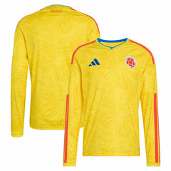Colombia National Team FIFA x World Cup 2026 Home Replica Long Sleeve Jersey