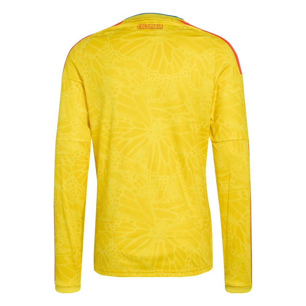 Colombia National Team FIFA x World Cup 2026 Home Replica Long Sleeve Jersey