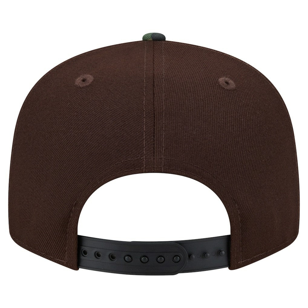 Miami Dolphins Adult Burnt Wood Camo 9FIFTY Snapback Hat | NFL New