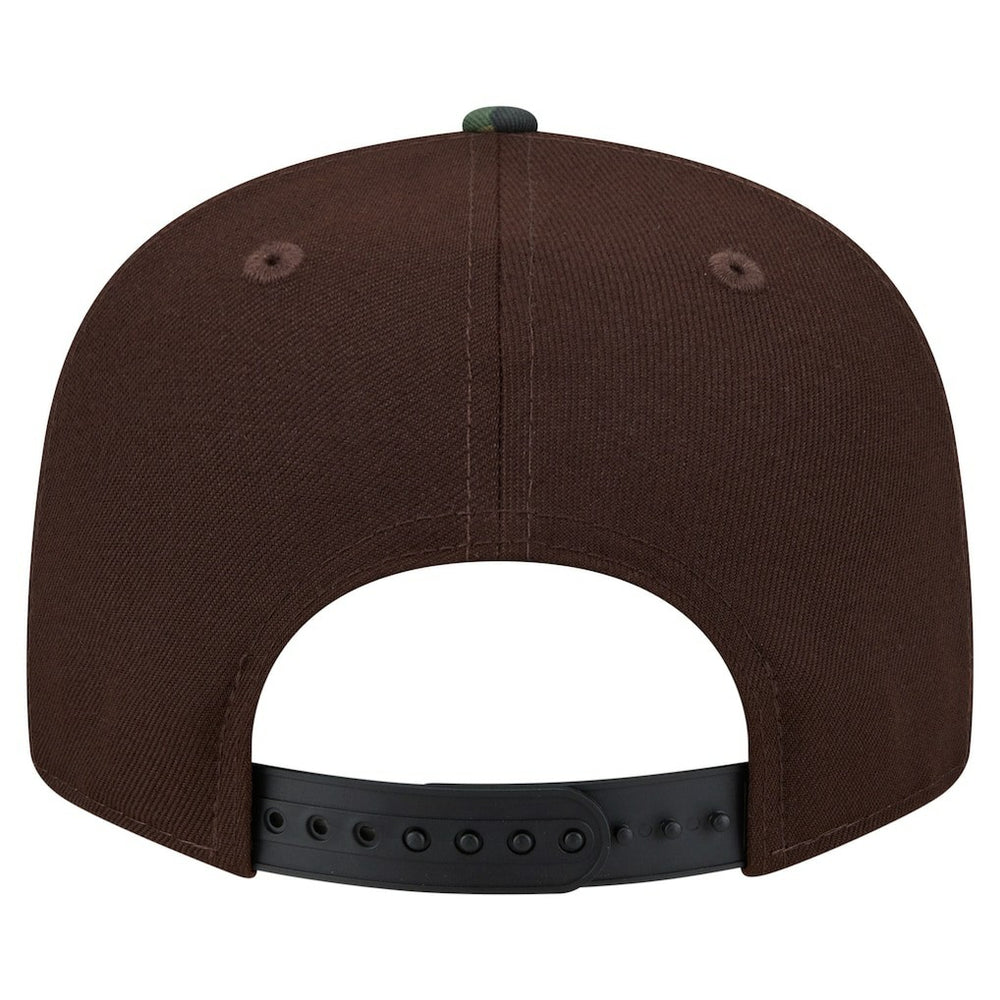 Miami Dolphins Adult Burnt Wood Camo 9FIFTY Snapback Hat | NFL New